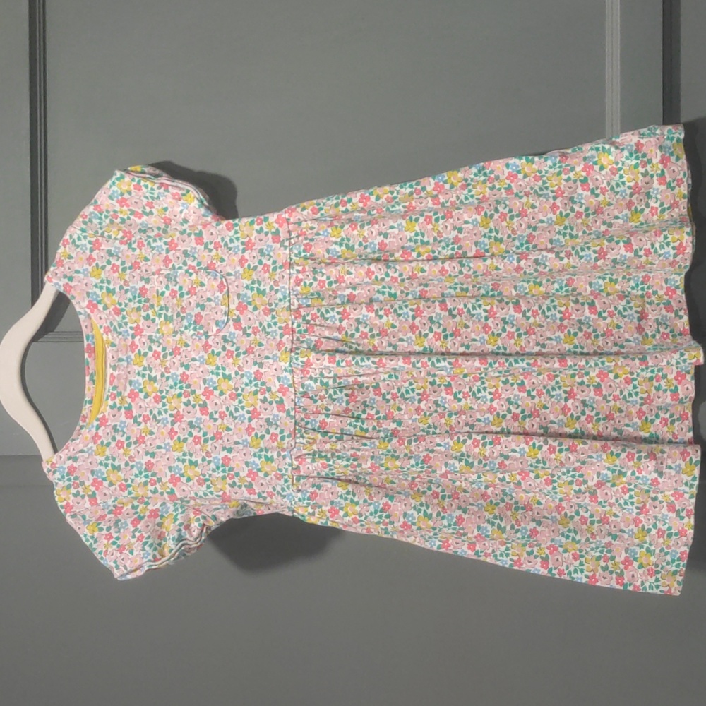Mini Boden floral knit dress